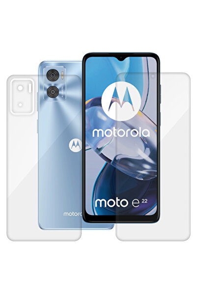 SILKASE Set 2 folii pentru Motorola Moto E22, protectie telefon, silicon