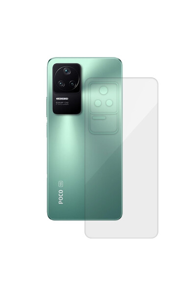 SILKASE Θήκη πλάτης για Xiaomi Poco F4, προστασία πλάτης, σιλικόνη