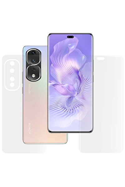 SILKASE Set of 2 matte foils for Honor 80 Pro, phone protection, silicone