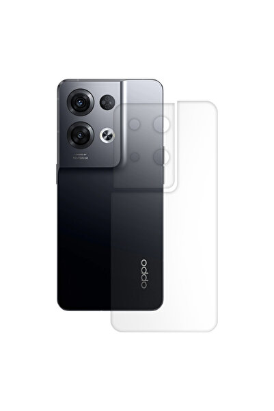 SILKASE Folie spate mata pentru OPPO Reno8 Pro Plus, protectie spate, silicon