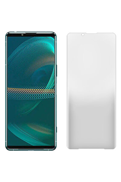 SILKASE Ματ μεμβράνη για Sony Xperia 5 III, προστατευτικό οθόνης, σιλικόνης