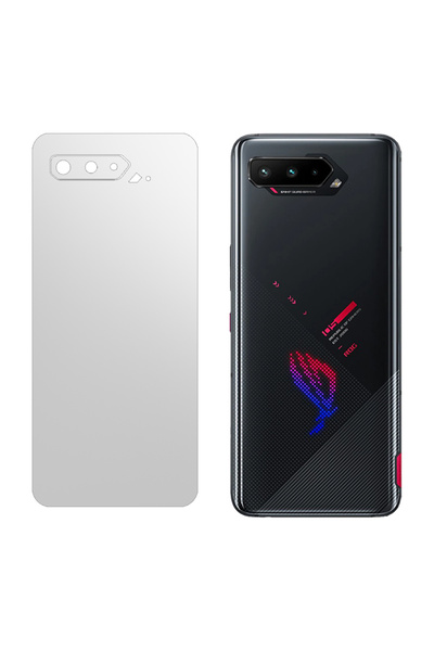 SILKASE Folie spate mata pentru ASUS ROG Phone 5, protectie spate, silicon