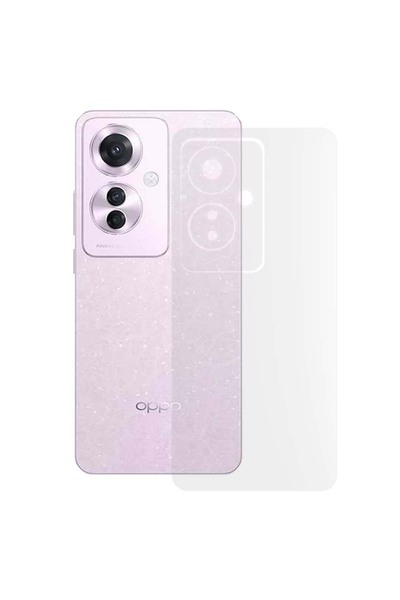 SILKASE Folie spate mata pentru OPPO Reno11 F, protectie spate, silicon