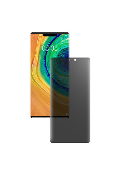 SILKASE Folie privacy mata pentru Huawei Mate 30 Pro, protectie ecran, silicon