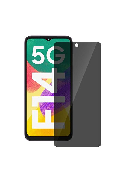 SILKASE Privacy film for Samsung Galaxy F14, screen protector, silicone
