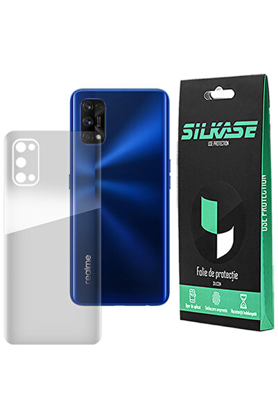 SILKASE Back cover for Realme 7 Pro, back protection, silicone