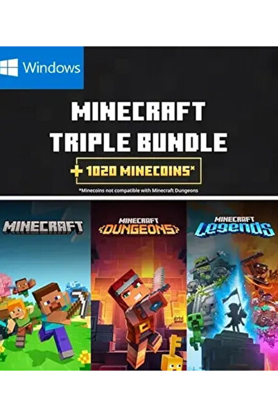 Minecraft Triple Bundle Windows
