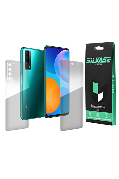 SILKASE Set of 2 foils for Huawei P smart 2021, phone protection, silicone