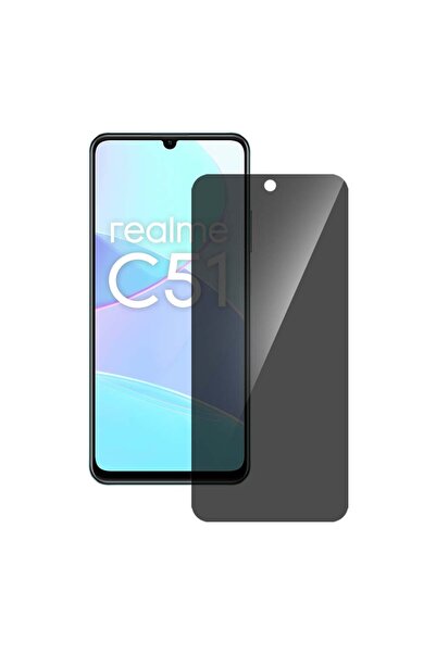 SILKASE Φιλμ ιδιωτικότητας για Realme C51, προστατευτικό οθόνης, σιλικόνης