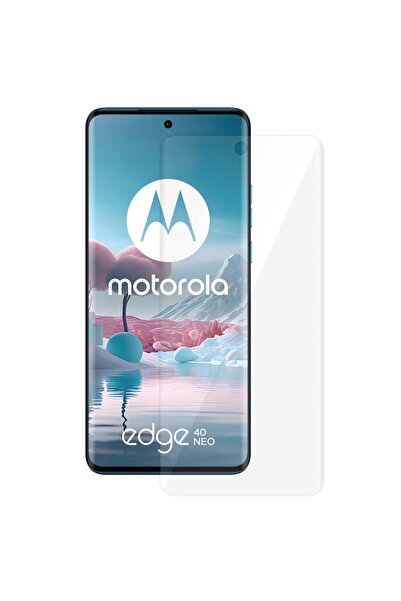 SILKASE Folie pentru Motorola Edge 40 Neo, protectie ecran, silicon