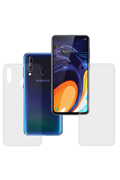 SILKASE Set of 2 foils for Samsung A60, phone protection, silicone
