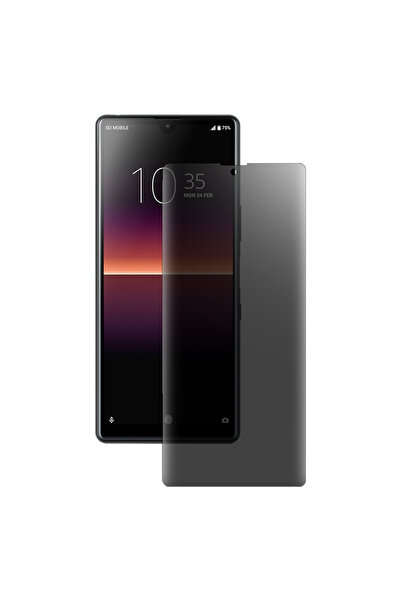 SILKASE Ματ μεμβράνη ιδιωτικότητας για Sony Xperia L4, προστατευτικό οθόνης, ...