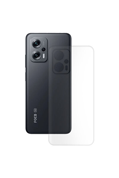 SILKASE Ματ μεμβράνη πλάτης για Xiaomi POCO X4 GT, προστασία πλάτης, σιλικόνη