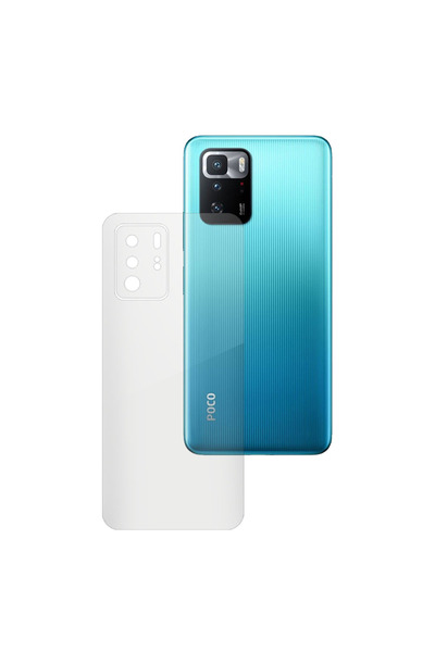SILKASE Θήκη πλάτης για Xiaomi Poco X3 GT, προστασία πλάτης, σιλικόνη