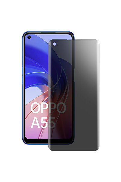 SILKASE Ματ μεμβράνη ιδιωτικότητας για Oppo A55, προστατευτικό οθόνης, σιλικόνης