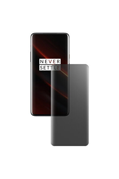 SILKASE Folie privacy mata pentru OnePlus 7T Pro 5G, protectie ecran, silicon