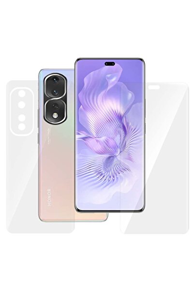 SILKASE Set of 2 foils for Honor 80 Pro, phone protection, silicone