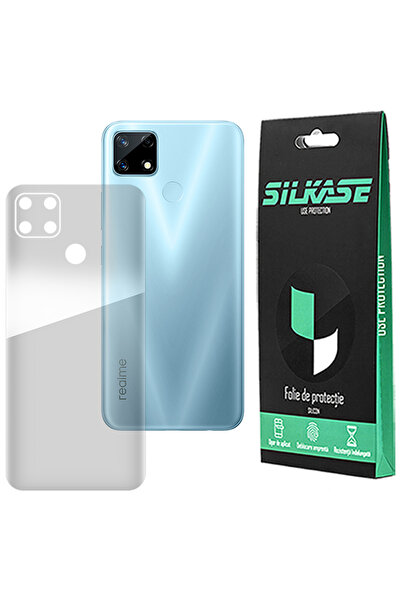SILKASE Folie spate pentru Realme 7i, protectie spate, silicon