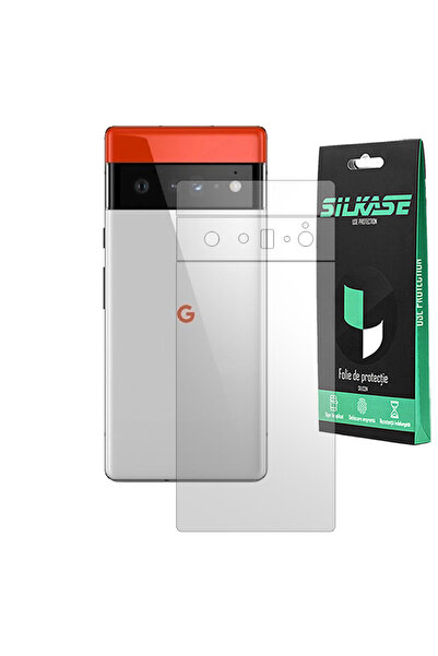 SILKASE Folie spate mata pentru Google Pixel 6 Pro, protectie spate, silicon