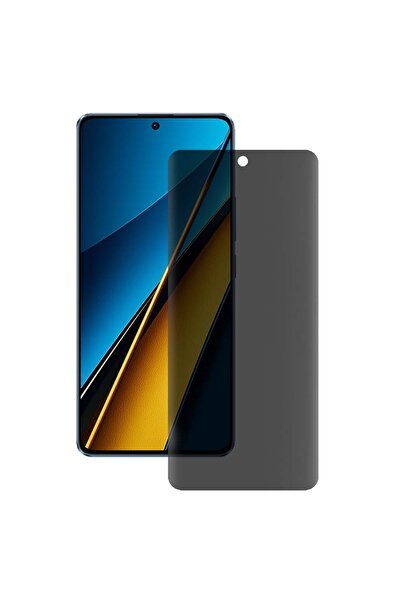 SILKASE Folie privacy mata pentru Xiaomi Poco X6, protectie ecran, silicon