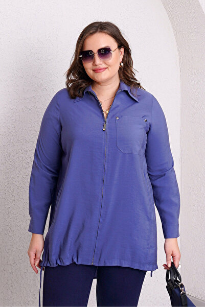 Büyük Moda Basic Modal Shirt