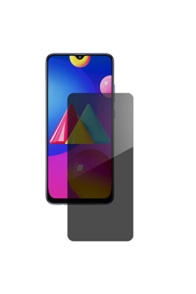 SILKASE Privacy film for Samsung M02s, screen protector, silicone