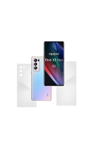 SILKASE Set of 2 foils for Oppo Find X3 Neo, phone protection, silicone
