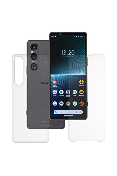 SILKASE Σετ 2 ματ μεμβρανών για Sony Xperia 1 V, προστασία τηλεφώνου, σιλικόνη