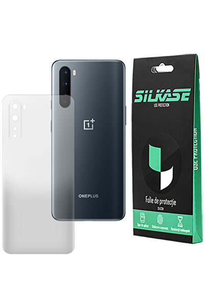 SILKASE Folie spate mata pentru OnePlus Nord, protectie spate, silicon