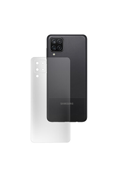 SILKASE Matte back film for Samsung A12, back protection, silicone