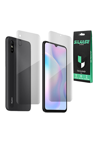 SILKASE Σετ 2 προστατευτικών μεμβρανών για Xiaomi Redmi 9AT, προστασία τηλεφώ...