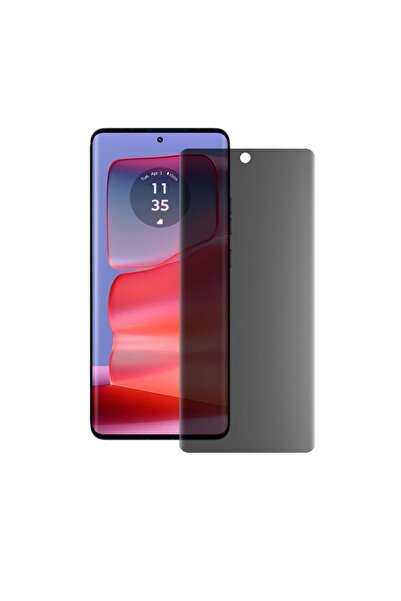 SILKASE Folie privacy mata pentru Motorola Edge 50 Pro, protectie ecran, silicon