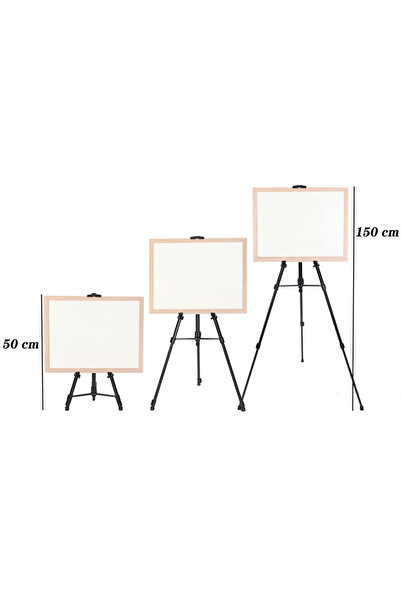 Generic حامل لوحات الرسم، قابل للتعديل، مصنوع من سبائك الألومنيوم، 50 سم × 15...