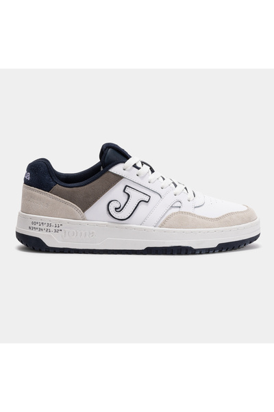 Joma Pantofi sport bărbați C. Attica, albi și bleumarin, din piele, mărimea 42