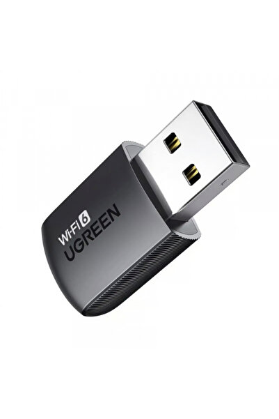 Ugreen Adaptor Wireless CM762 (35264), Dual Band, Wi-Fi 6, 600Mbps, Negru