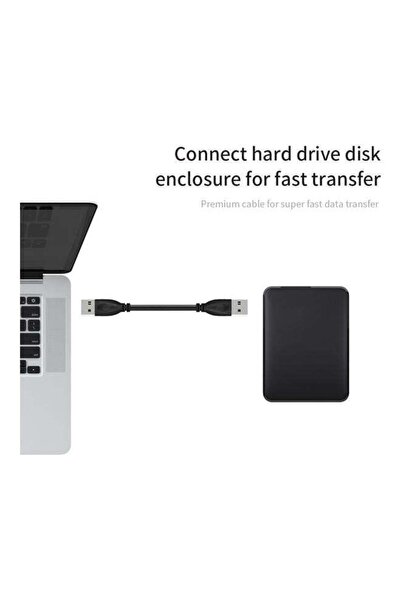 Generic USB 3.0 Extension Cable Male to Male Cable Type A Cord 5Gbps Fast Spe...