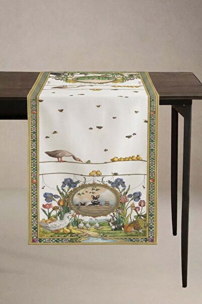 dekomall home & living سجادة قطنية من تافسان جاردن 50*150 سم-RUNR005