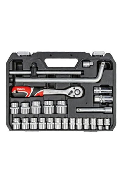 yato Tool kit 25 pieces 1/2" sockets