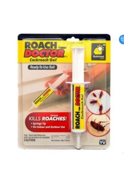 SimpluAcasa SET 2XGel Insecticid Profesional Roach Doctor, Seringă 30g, Momea...
