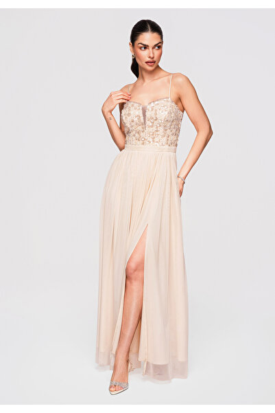 Larica OMBRE Women's Elegant Maxi Dress LA-OM-DLR339