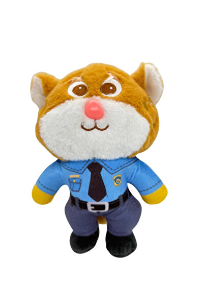 OEM Jucărie de Plus Zootopia 25 cm, Personaj Polițist, Pufoasă și Catifelată