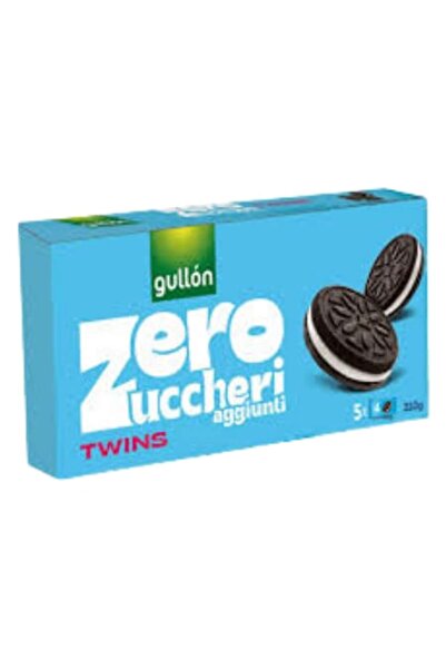 Gullon Biscuiti Twins fara Zahar Adaugat, Gullon, 252gr