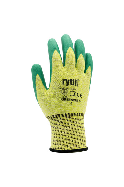 GREENCUT-5 Mechanical Abrasion and Cut-resistant non-cutting work gloves (1 PAIR)
