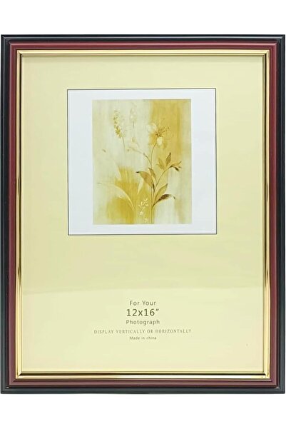 Decorhills إطار صور بتصميم كلاسيكي - هدية أنيقة للمنزل وللذكريات، بلون الماهو...