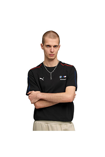 Puma Bmw Mms Mt7 Men's Black Casual Style T-Shirt 63487701