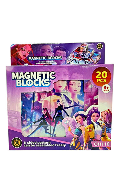 OEM Set 20 Cuburi Magnetice K-POP, Magnetic Block