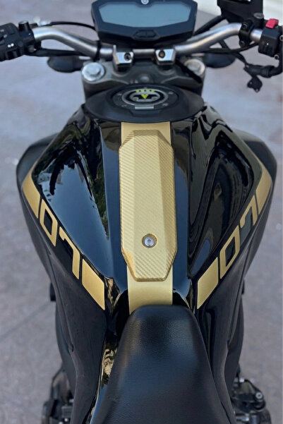 Banxtre Yamaha MT-07 için Gold Renk Depo Kordon Sticker Etiket (2014-2017) Yı...
