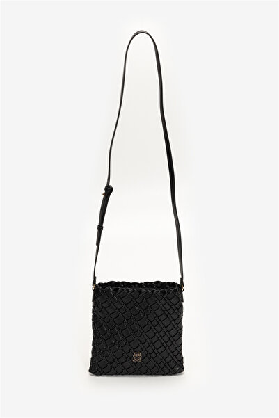 Tommy Hilfiger TH Braided Crossover Kadın Mini Omuz Çantası