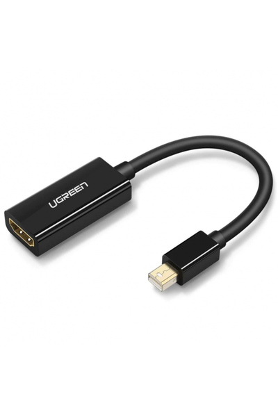 Ugreen Adaptor Video MD112 (10461), MiniDisplayPort - HDMI, Negru