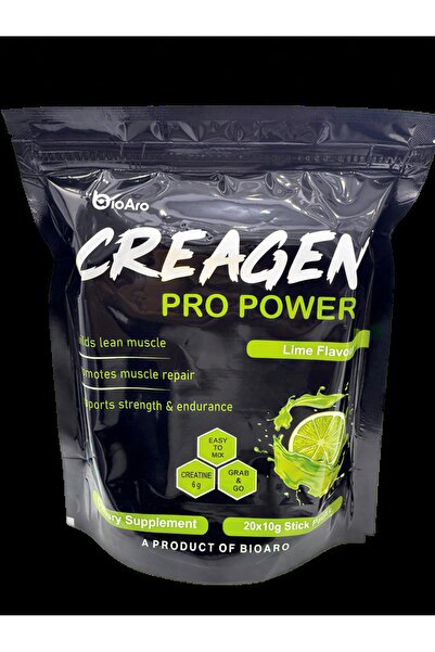 BioAle مسحوق كريجين برو بنكهة الليمون في أكياس